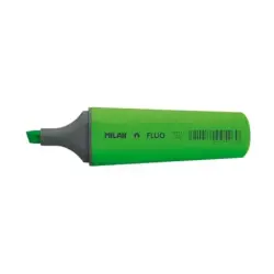 Milan Marcador Fluorescente - Punta Biselada 1 - 4.8mm - Color Verde | Ahorro Imprimiendo