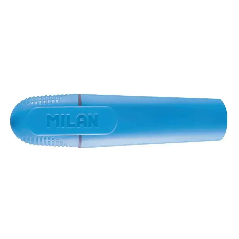 Milan Marcador Fluorescente - Punta Biselada 1 - 4.8mm - Color Azul | Ahorro Imprimiendo