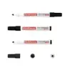 Erichkrause W-500 Rotulador para Pizarra Blanca - Punta en Forma de Bala - Trazo de 0.8 a 2.5mm - Tinta a Base de Alcohol - Colo