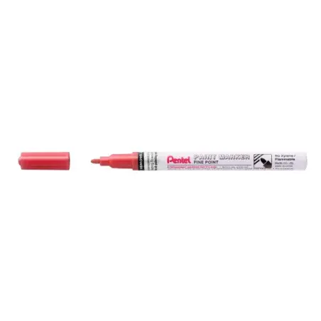 Pentel Paint Marker Marcador de Pintura - Punta Fina 2.9mm - Permanente en todas las Superficies - Resistente a Luz y Agua - Cue