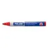 Milan Rotulador Permanente Punta Biselada - Punta 1 - 4mm - Tinta a Base de Alcohol - Color Rojo | Ahorro Imprimiendo