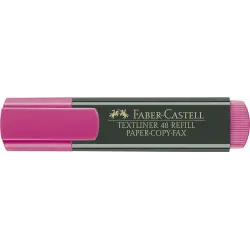 Faber-Castell Rotulador Marcador Fluorescente Textliner 48 - Punta Biselada - Trazo entre 1.2mm y 5mm - Tinta con Base de Agua -