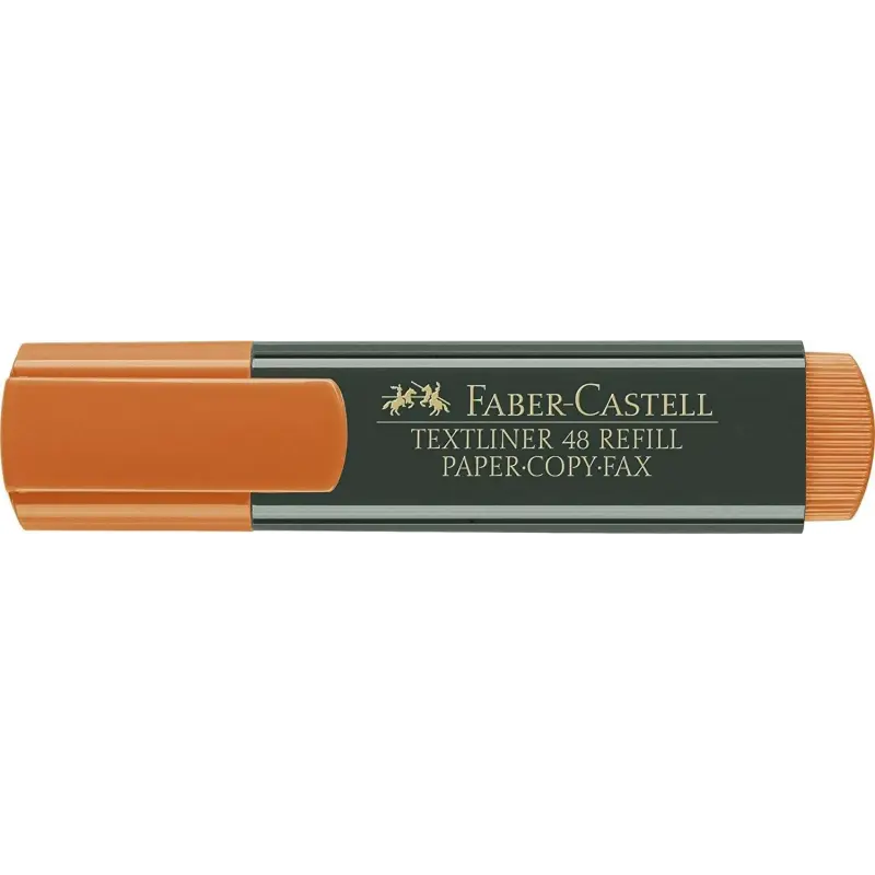 Faber-Castell Rotulador Marcador Fluorescente Textliner 48 - Punta Biselada - Trazo entre 1.2mm y 5mm - Tinta con Base de Agua -