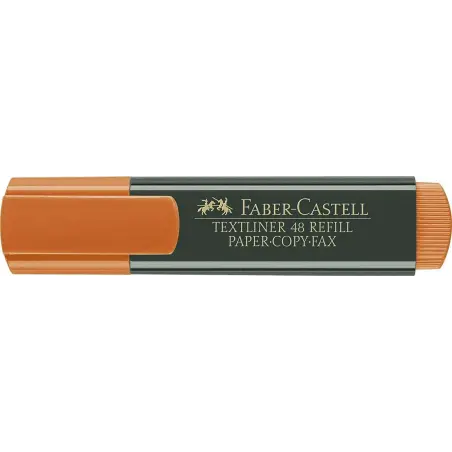 Faber-Castell Rotulador Marcador Fluorescente Textliner 48 - Punta Biselada - Trazo entre 1.2mm y 5mm - Tinta con Base de Agua -