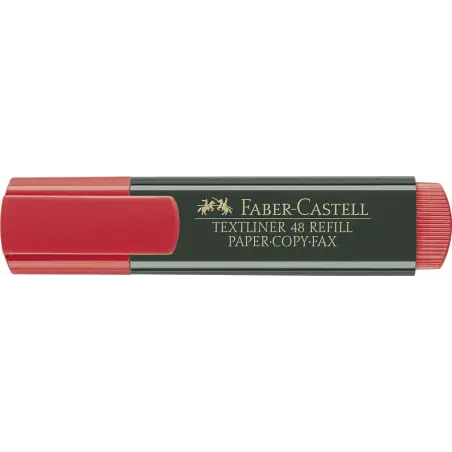 Faber-Castell Rotulador Marcador Fluorescente Textliner 48 - Punta Biselada - Trazo entre 1.2mm y 5mm - Tinta con Base de Agua -