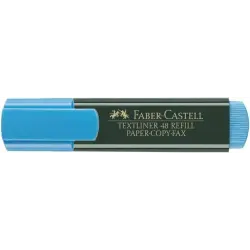 Faber-Castell Rotulador Marcador Fluorescente Textliner 48 - Punta Biselada - Trazo entre 1.2mm y 5mm - Tinta con Base de Agua -
