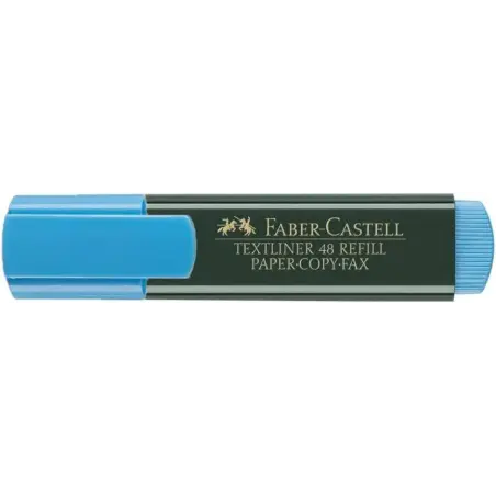 Faber-Castell Rotulador Marcador Fluorescente Textliner 48 - Punta Biselada - Trazo entre 1.2mm y 5mm - Tinta con Base de Agua -