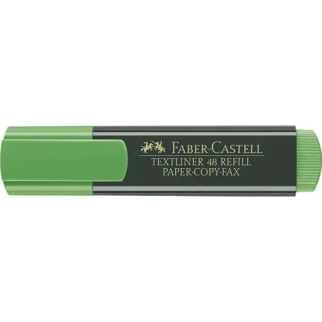 Faber-Castell Rotulador Marcador Fluorescente Textliner 48 - Punta Biselada - Trazo entre 1.2mm y 5mm - Tinta con Base de Agua -