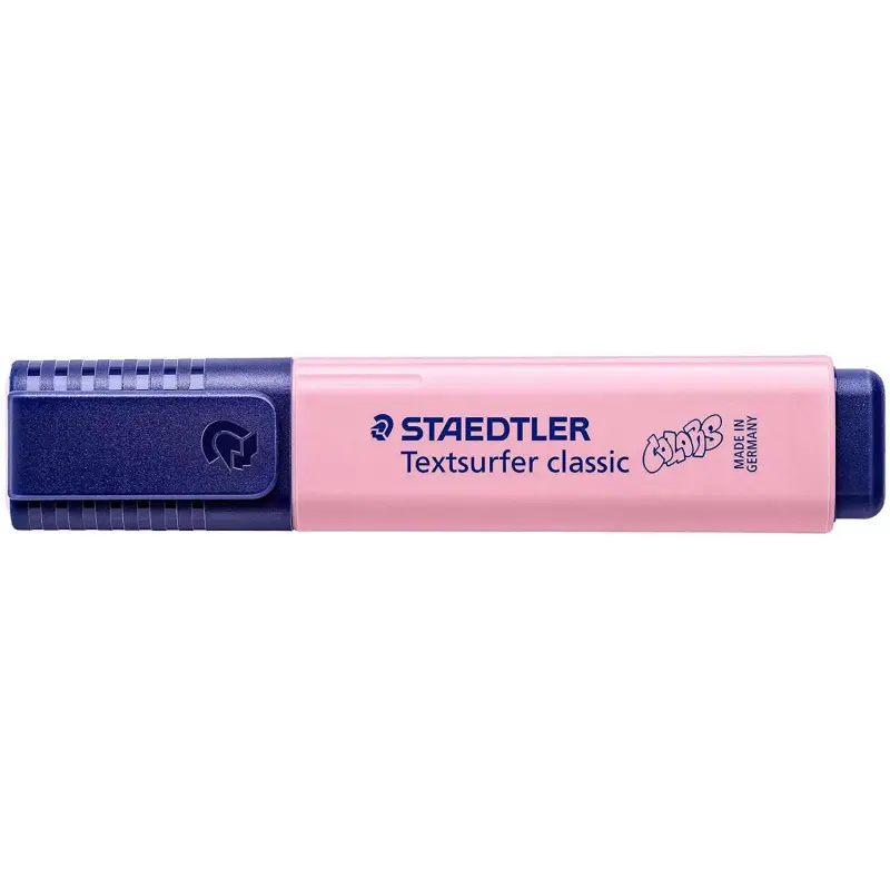 Staedtler Textsurfer Classic 364 Pastel Marcador Fluorescente - Punta Biselada - Trazo entre 1 - 5mm - Tinta con Base de Agua -