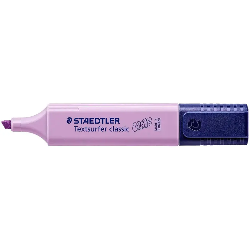 Staedtler Textsurfer Classic 364 Pastel Marcador Fluorescente - Punta Biselada - Trazo entre 1 - 5mm - Tinta con Base de Agua -