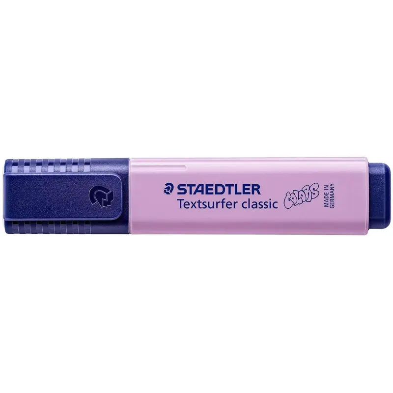 Staedtler Textsurfer Classic 364 Pastel Marcador Fluorescente - Punta Biselada - Trazo entre 1 - 5mm - Tinta con Base de Agua -