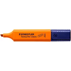 Staedtler Textsurfer Classic 364 Marcador Fluorescente - Punta Biselada 1 - 5mm Aprox - Secado Rapido - Color Naranja | Ahorro I