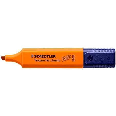Staedtler Textsurfer Classic 364 Marcador Fluorescente - Punta Biselada 1 - 5mm Aprox - Secado Rapido - Color Naranja | Ahorro I