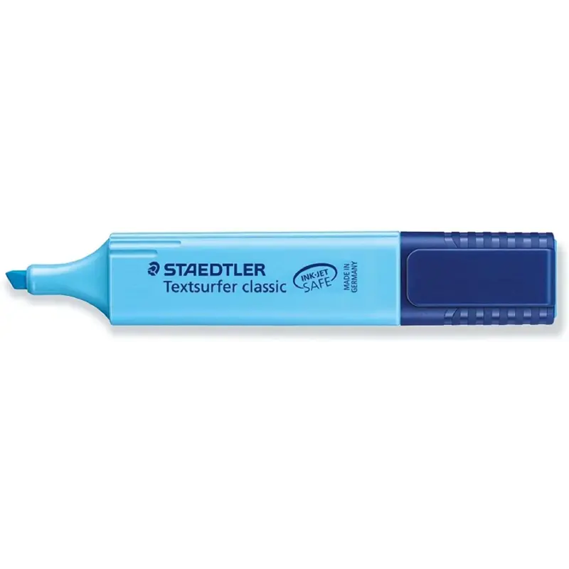 Staedtler Textsurfer Classic 364 Marcador Fluorescente - Punta Biselada - Trazo entre 1 - 5mm - Tinta con Base de Agua - Color A
