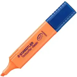 Staedtler Textsurfer Classic 364 Marcador Fluorescente - Punta Biselada - Trazo entre 1 - 5mm - Tinta con Base de Agua - Color N