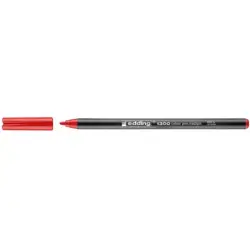 Edding 1300 Rotulador - Punta Redonda - Trazo 2 mm. - Tinta con Base de Agua - Color Rojo | Ahorro Imprimiendo