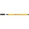 Stabilo Point 88 Rotulador de Punta Fina de Fibra - Trazo de 0.4 mm - Tinta con Base de Agua - Color Negro | Ahorro Imprimiendo