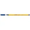 Stabilo Point 88 Rotulador de Punta Fina de Fibra - Trazo de 0.4 mm - Tinta con Base de Agua - Color Azul Oscuro | Ahorro Imprim