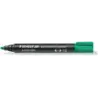 Staedtler Lumocolor 352 Rotulador Permanente - Punta Redonda - Trazo 2mm Aprox - Capuchon con Clip - Secado Rapido - Color Verde