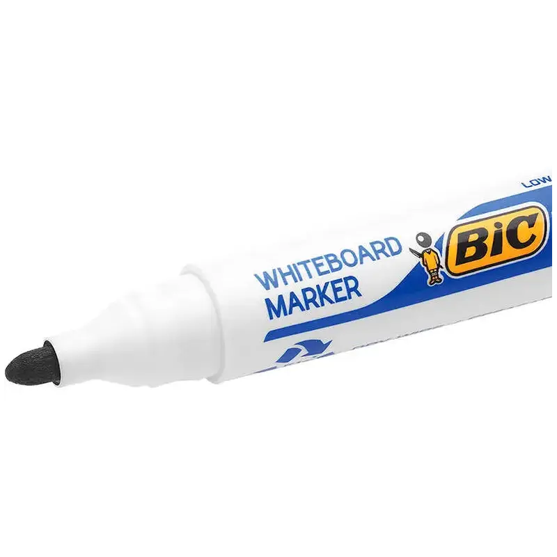 Bic Velleda 1701 ECOlutions Marcadores para Pizarra - Punta Redonda - Trazo de 1.5 mm - Tinta con Base de Alcohol - Ecologico -