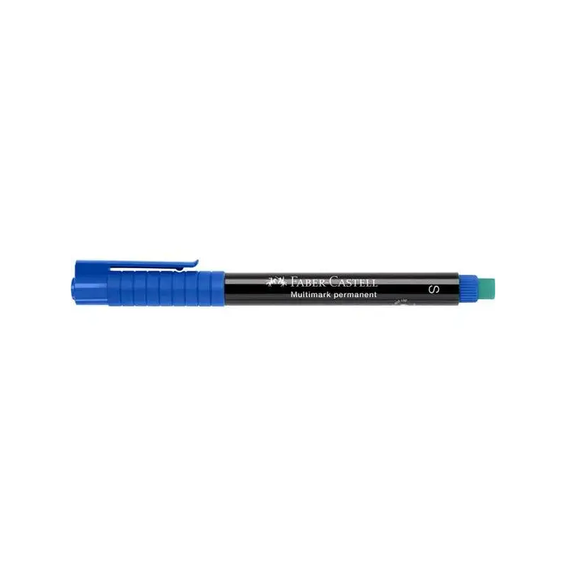 Faber-Castell Multimark Rotulador Permanente - Ancho de Trazo 1mm - Goma de Borrar Integrada - Resistente a la Luz y al Agua - C
