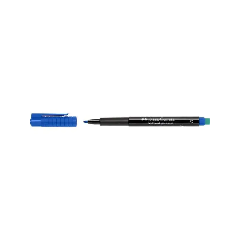 Faber-Castell Multimark Rotulador Permanente - Ancho de Trazo 1mm - Goma de Borrar Integrada - Resistente a la Luz y al Agua - C