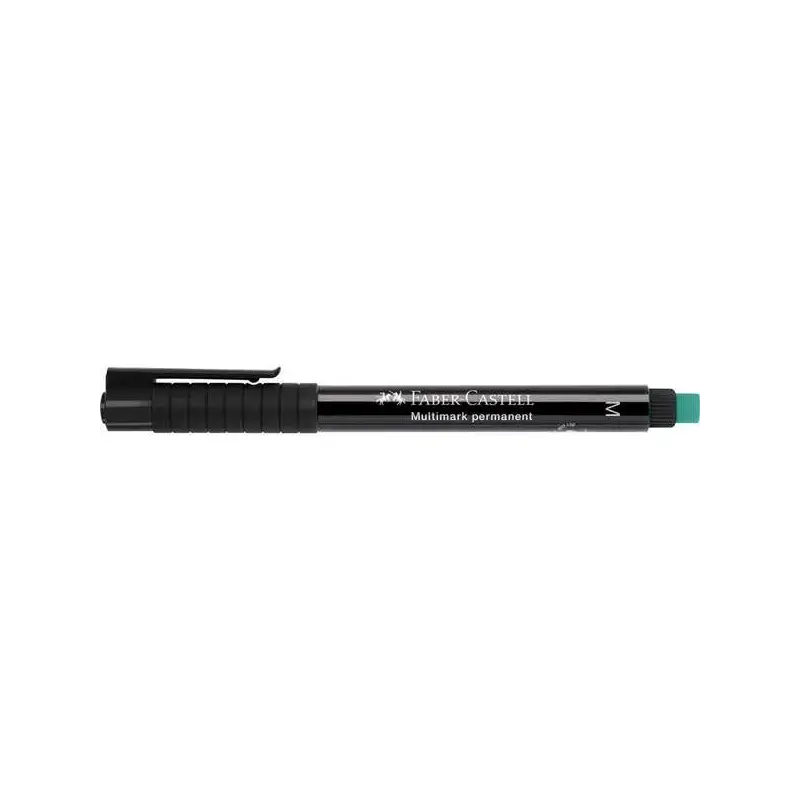 Faber-Castell Multimark Rotulador Permanente - Ancho de Trazo 1mm - Goma de Borrar Integrada - Resistente a la Luz y al Agua - C