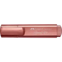 Faber-Castell Textliner 46 Metallic Marcador Fluorescente - Punta Biselada - Trazo entre 1mm y 5mm - Tinta con Base de Agua - Co