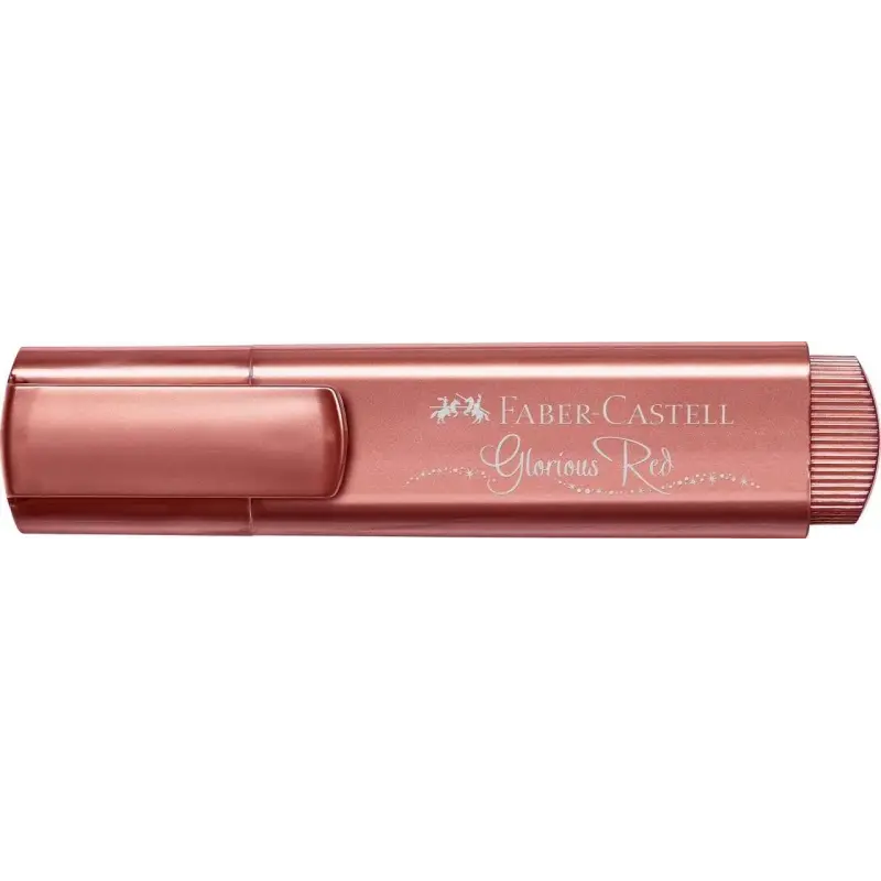 Faber-Castell Textliner 46 Metallic Marcador Fluorescente - Punta Biselada - Trazo entre 1mm y 5mm - Tinta con Base de Agua - Co