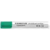 Staedtler Lumocolor 351 Marcador para Pizarra Blanca - Punta Biselada 2 - 5mm Aprox - Secado Rapido - Color Verde | Ahorro Impri