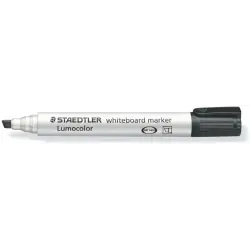 Staedtler Lumocolor 351 Marcador para Pizarra Blanca - Punta Biselada 2 - 5mm Aprox - Secado Rapido - Color Negro | Ahorro Impri