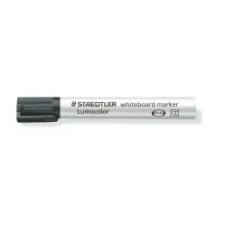 Staedtler Lumocolor 351 Rotulador para Pizarra - Punta Redonda - Trazo 2mm - Capuchon con Clip - Color Negro | Ahorro Imprimiend