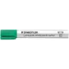 Staedtler Lumocolor 351 Rotulador para Pizarra Blanca - Punta Redonda - Trazo 2mm - Capuchon con Clip - Color Verde | Ahorro Imp
