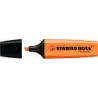 Stabilo Boss 70 Rotulador Marcador Fluorescente - Trazo entre 2 y 5mm - Recargable - Tinta con Base de Agua - Color Naranja Fluo