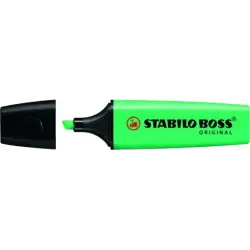Stabilo Boss 70 Rotulador Marcador Fluorescente - Trazo entre 2 y 5mm - Recargable - Tinta con Base de Agua - Color Turquesa Flu