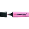 Stabilo Boss 70 Pastel Rotulador Marcador Fluorescente - Trazo entre 2 y 5mm - Recargable - Tinta con Base de Agua - Color Rubor