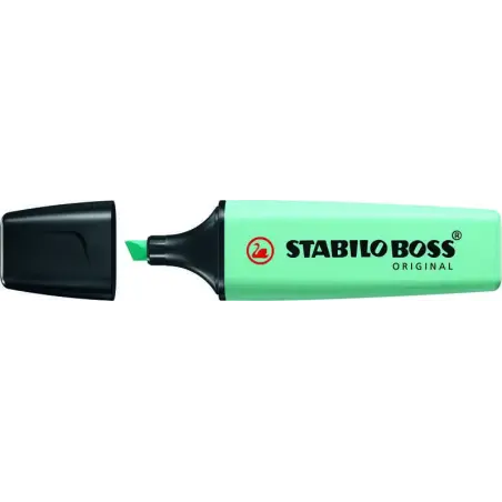 Stabilo Boss 70 Pastel Rotulador Marcador Fluorescente - Trazo entre 2 y 5mm - Recargable - Tinta con Base de Agua - Color Toque