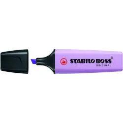 Stabilo Boss 70 Pastel Rotulador Marcador Fluorescente - Trazo entre 2 y 5mm - Recargable - Tinta con Base de Agua - Color Brisa