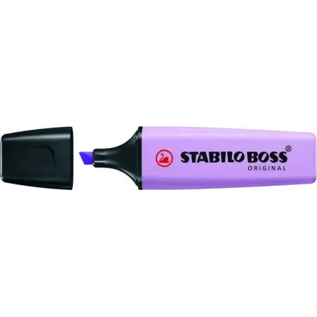 Stabilo Boss 70 Pastel Rotulador Marcador Fluorescente - Trazo entre 2 y 5mm - Recargable - Tinta con Base de Agua - Color Brisa