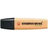 Stabilo Boss 70 Pastel Marcador Fluorescente - Trazo entre 2 y 5mm - Recargable - Tinta con Base de Agua - Color Naranja Palido