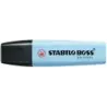 Stabilo Boss 70 Pastel Marcador Fluorescente - Trazo entre 2 y 5mm - Recargable - Tinta con Base de Agua - Color Azul Ventoso |