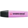 Stabilo Boss 70 Pastel Marcador Fluorescente - Trazo entre 2 y 5mm - Recargable - Tinta con Base de Agua - Color Fucsia Helado |