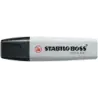 Stabilo Boss 70 Pastel Marcador Fluorescente - Trazo entre 2 y 5mm - Recargable - Tinta con Base de Agua - Color Gris Polvorient