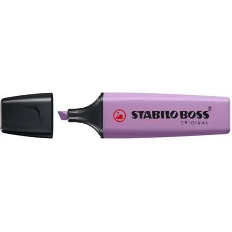Stabilo Boss Naturecolors Wildflower Edition Marcador Fluorescente - Trazo entre 2 y 5mm - Tinta con Base de Agua - Color Lila G