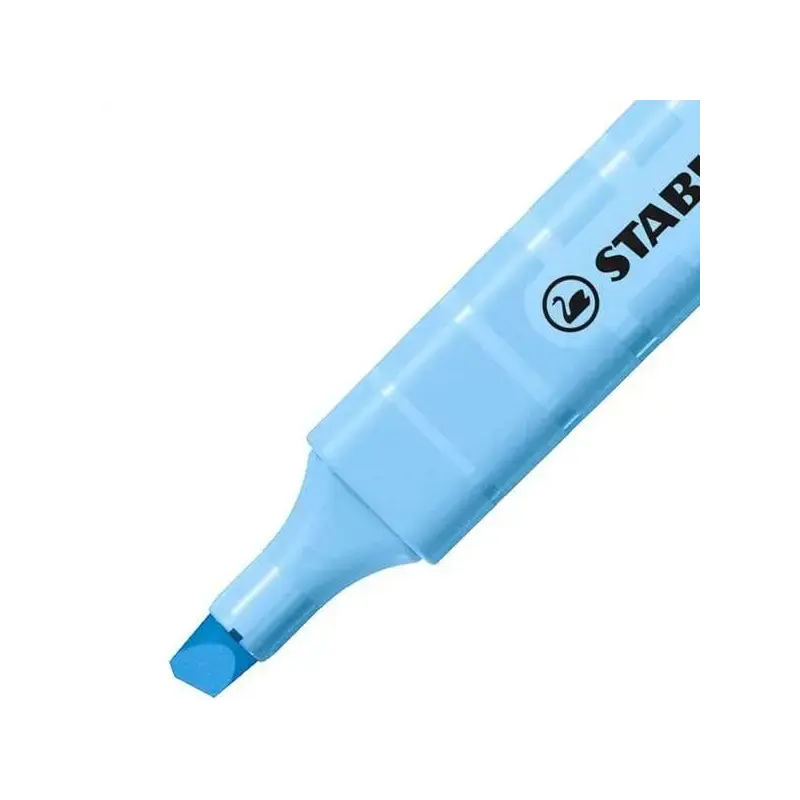 Stabilo Swing Cool Pastel Marcador Fluorescente - Cuerpo Plano - Punta Biselada - Trazo entre 1 y 4mm - Tinta con Base de Agua -