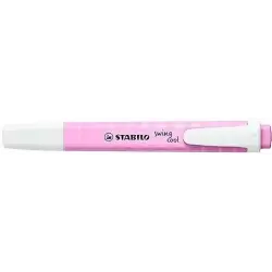 Stabilo Swing Cool Pastel Marcador Fluorescente - Cuerpo Plano - Punta Biselada - Trazo entre 1 y 4mm - Tinta con Base de Agua -