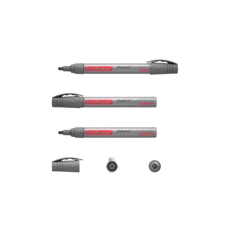 Erichkrause PT-350 Marcador de Pintura - Punta en Forma de Bala - Trazo de 1.5-2.5mm - Sistema de Suministro de Tinta de Valvula