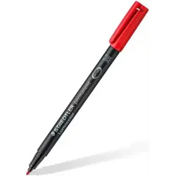 Staedtler Lumocolor 317 Rotulador Permanente - Punta Media Redonda - Trazo 1mm Aprox - Capuchon con Clip - Secado Rapido - Color
