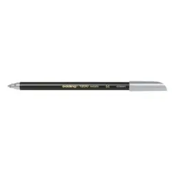 Edding 1200 Rotulador - Punta Redonda - Trazo 1mm - Tinta con Base de Agua - Color Plata | Ahorro Imprimiendo