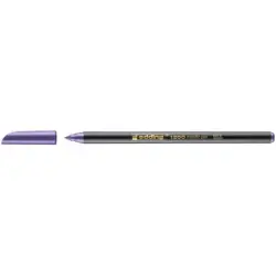 Edding 1200 Rotulador - Punta Redonda - Trazo 1mm - Tinta con Base de Agua - Color Violeta Metalizado | Ahorro Imprimiendo